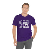 Until Retirement Bella Canvas Unisex T Shirt - United States Postal Worker Postal Wear Post Office Postal Shirt