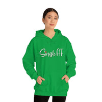 Single AF Valentine's Hoodie - Unisex Heavy Blend Hooded Sweatshirt - Funny Hoodie, Valentines Hoodie, Single Hoodie