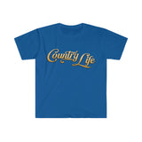 Country Life Softstyle T-Shirt - Graphic Tees For Women Men Country Shirt Farmhouse Country T Shirt
