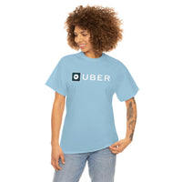 Driver Delivery T Shirt - New Logo Uber, Ride Share Shirt - Short Sleeve Unisex Tees - Heavy Cotton