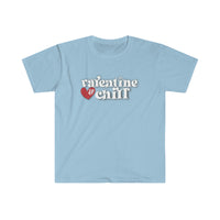 Valentine & Chill Softstyle Valentine's T Shirt - Funny Shirt, Valentines Shirt, Single Shirt