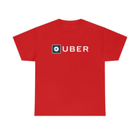 Driver Delivery T Shirt - New Logo Uber, Ride Share Shirt - Short Sleeve Unisex Tees - Heavy Cotton