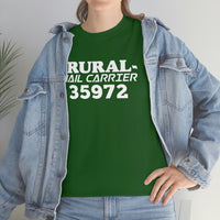 Custom Rural Carrier Zip Code Shirt - United States Postal Service Worker Postal Wear Post Office Postal Shirt - Heavy Cotton Unisex