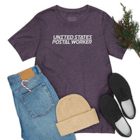 Postal Worker Bella Canvas Shirt, United States Postal Worker Postal Wear Post Office Postal Shirt - Unisex Tee