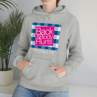 Back & Body Hurts Postal Life - Hoodie United States Postal Worker Postal Wear Post Office Hoodie Postal