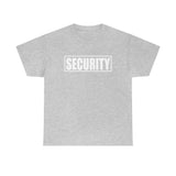 Security Front & Back Printed T Shirt - Bouncer Event Staff Uniform T-Shirt, Security Shirt, Security T Shirt, Bouncer Shirt, Staff T Shirt