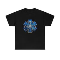 Star Of Life EMT - EMS Medic Firefighter Ambulance Doctor Nurse RN Emergency First Responder Shirt - Heavy Cotton Unisex T Shirt