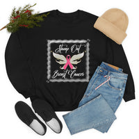 Breast Cancer Sweatshirt - United States Postal Worker Postal Wear Post Office Postal - Unisex Crewneck Sweatshirt