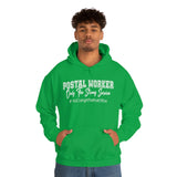 Postal Worker No Crying - Hoodie - United States Postal Worker Postal Wear Post Office Shirt Postal Shirt Unisex