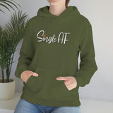 Single AF Valentine's Hoodie - Unisex Heavy Blend Hooded Sweatshirt - Funny Hoodie, Valentines Hoodie, Single Hoodie