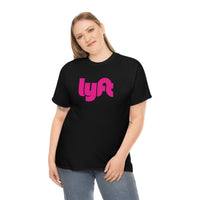 Driver Delivery T Shirt - New Lyft Logo, Lyft, Ride Share Shirt - Short Sleeve Unisex Tees - Heavy Cotton