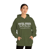 Postal Worker No Crying - Hoodie - United States Postal Worker Postal Wear Post Office Shirt Postal Shirt Unisex