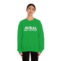 Rural Mail Carrier Sweatshirt - United States Postal Worker Postal Wear Post Office Postal - Unisex Crewneck Sweatshirt