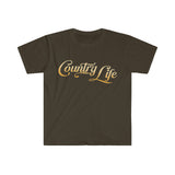 Country Life Softstyle T-Shirt - Graphic Tees For Women Men Country Shirt Farmhouse Country T Shirt