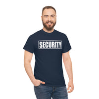 Security Front & Back Printed T Shirt - Bouncer Event Staff Uniform T-Shirt, Security Shirt, Security T Shirt, Bouncer Shirt, Staff T Shirt