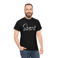 Super Mom Tired Shirt - Gift for Her Gift for Mom Funny Sarcastic Birthday Graphic T Shirt Unisex Jersey Tees - Heavy Cotton Uns