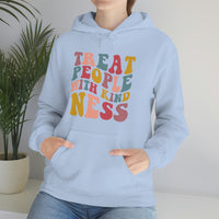 Treat People With Kindness Hooded Sweatshirt - Unisex Heavy Blend Hoodie