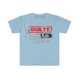 Guilty As Charged Street Racing T Shirt - Street Racing Shirt, Racing Shirt, Sorry Officer