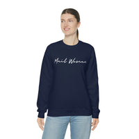 Mail Woman Sweatshirt - United States Postal Service Worker Postal Wear Post Office Postal Mail Lady - Unisex Crewneck Sweatshirt