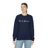 Mail Woman Sweatshirt - United States Postal Service Worker Postal Wear Post Office Postal Mail Lady - Unisex Crewneck Sweatshirt