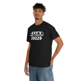 Custom City Carrier Zip Code Shirt - United States Postal Service Worker Postal Wear Post Office Postal Shirt - Heavy Cotton Unisex