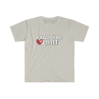 Valentine & Chill Softstyle Valentine's T Shirt - Funny Shirt, Valentines Shirt, Single Shirt