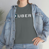 Driver Delivery T Shirt - New Logo Uber, Ride Share Shirt - Short Sleeve Unisex Tees - Heavy Cotton