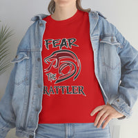 Fear The Rattler T Shirt - Unisex Jersey Short Sleeve Tee