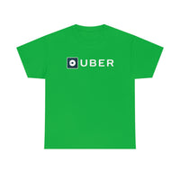 Driver Delivery T Shirt - New Logo Uber, Ride Share Shirt - Short Sleeve Unisex Tees - Heavy Cotton