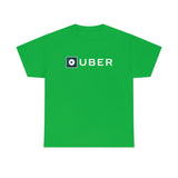 Driver Delivery T Shirt - New Logo Uber, Ride Share Shirt - Short Sleeve Unisex Tees - Heavy Cotton