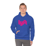 Driver Delivery Hoodie - New Logo Lyft, Lyft, Ride Share Hooded Sweatshirt - Unisex Heavy Blend Hoodie