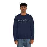 Mail Woman Sweatshirt - United States Postal Service Worker Postal Wear Post Office Postal Mail Lady - Unisex Crewneck Sweatshirt