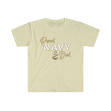 Proud Navy Dad - Unisex Softstyle T-Shirt