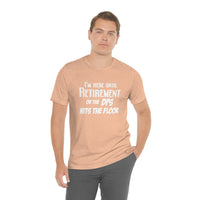 Until Retirement Bella Canvas Unisex T Shirt - United States Postal Worker Postal Wear Post Office Postal Shirt