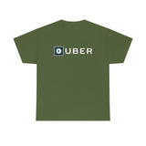 Driver Delivery T Shirt - New Logo Uber, Ride Share Shirt - Short Sleeve Unisex Tees - Heavy Cotton