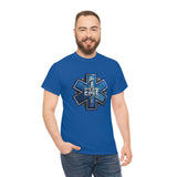 Star Of Life EMT - EMS Medic Firefighter Ambulance Doctor Nurse RN Emergency First Responder Shirt - Heavy Cotton Unisex T Shirt