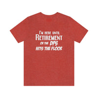 Until Retirement Bella Canvas Unisex T Shirt - United States Postal Worker Postal Wear Post Office Postal Shirt