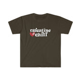 Valentine & Chill Softstyle Valentine's T Shirt - Funny Shirt, Valentines Shirt, Single Shirt