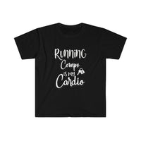 Running Comps is my Cardio T Shirt - Realtor Shirt Home Girl Shirt Real Estate T Shirt - Unisex Softstyle T-Shirt