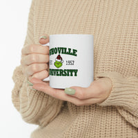 Whoville University Coffee Mug - Coffee Cup, Funny Cup - Ceramic Mug 11oz