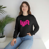 Driver Delivery Sweatshirt - New Logo Lyft, Lyft, Ride Share Sweatshirt - Unisex Heavy Blend Sweatshirt