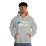 City Carrier Hoodie - United States Postal Worker Postal Wear Post Office Shirt Postal Shirt Unisex