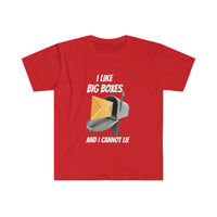 Big Boxes Softstyle Shirt - United States Postal Worker Postal Wear Post Office Postal Shirt - Short Sleeve Unisex T Shirt