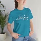 Selectively Social Bella Canvas Shirt - Funny Sarcastic Birthday Gift Graphic T Shirt