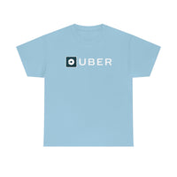 Driver Delivery T Shirt - New Logo Uber, Ride Share Shirt - Short Sleeve Unisex Tees - Heavy Cotton