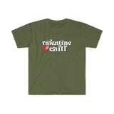 Valentine & Chill Softstyle Valentine's T Shirt - Funny Shirt, Valentines Shirt, Single Shirt