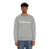 Postwoman Sweatshirt - United States Postal Worker Postal Wear Post Office Postal Mail Lady - Unisex Crewneck Sweatshirt