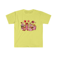 Valentines Coffee Softstyle Valentine's T Shirt - Girl Friend, Wife, Mom Valentine's, Valentines Gift