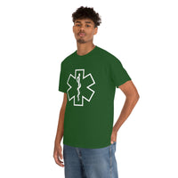 Star of Life - Paramedic EMT EMS Medic Firefighter Ambulance Doctor Nurse RN Emergency First Responder Shirt - Heavy Cotton Unisex