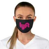 Lyft Black- Fabric Face Mask